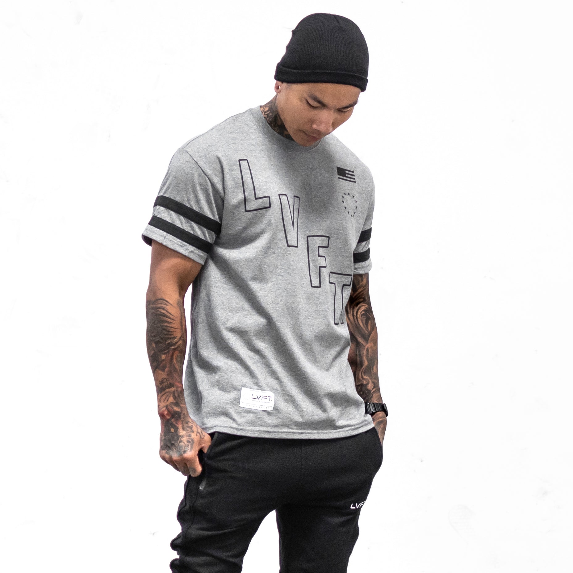 All Star Jersey Tee - Heather Grey