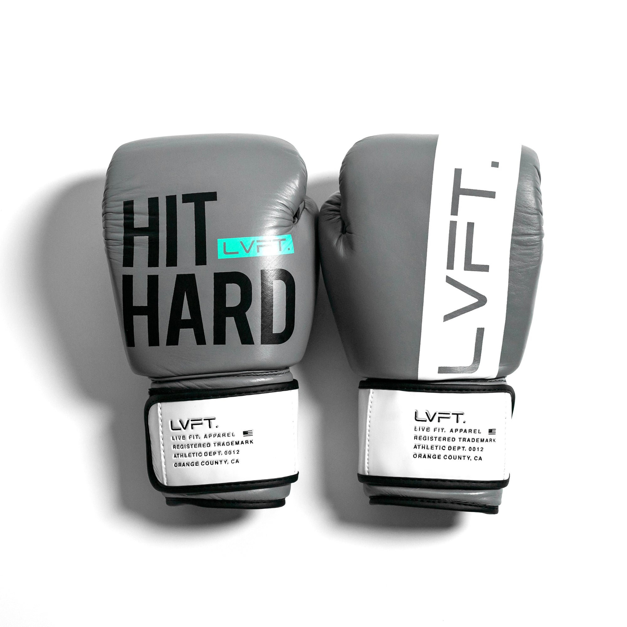 Hit Hard Boxing Gloves - Grey