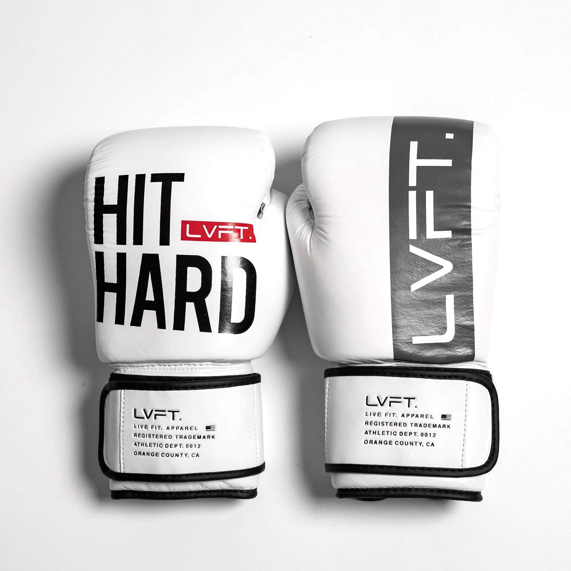 Hit Hard Boxing Gloves - White