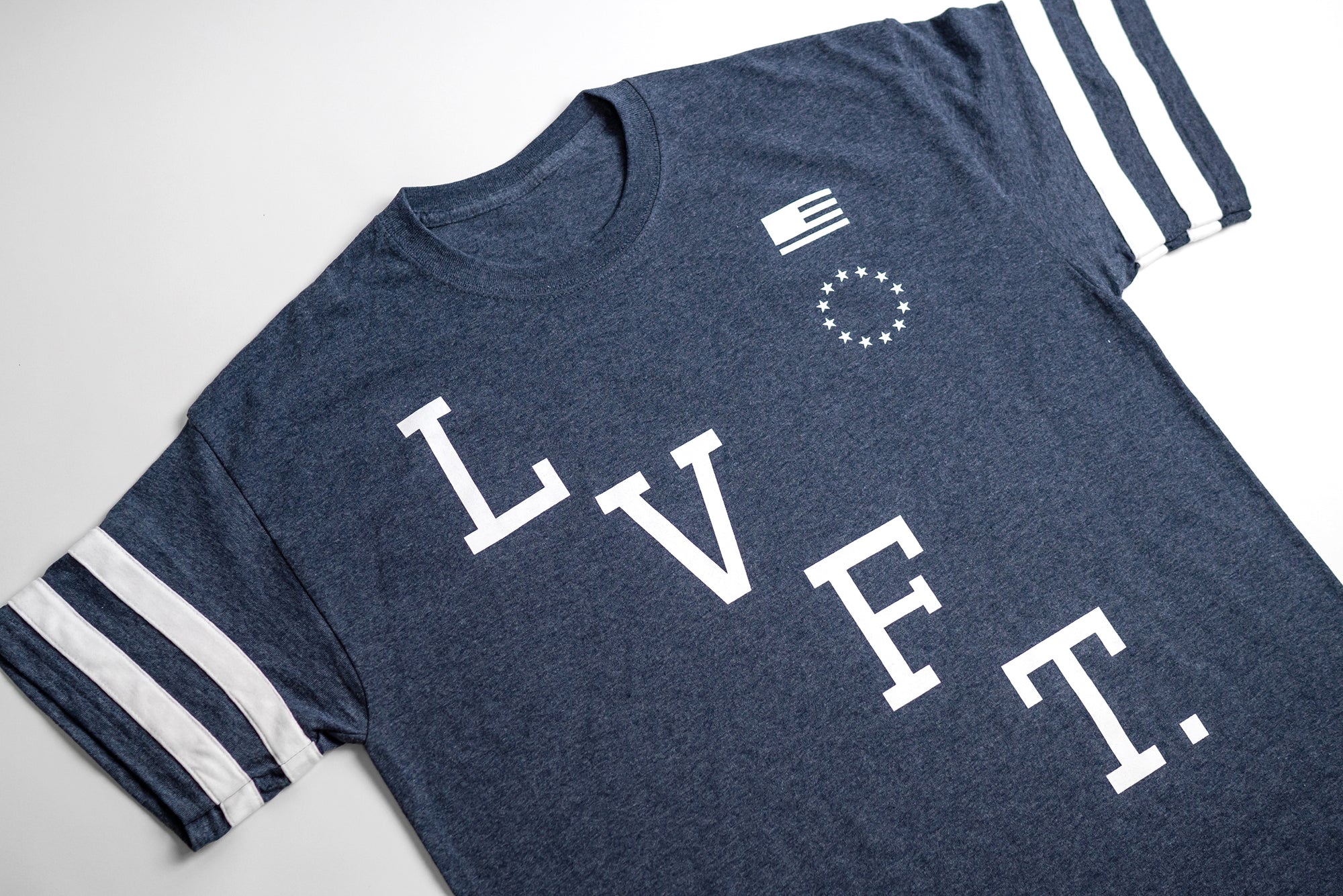 Victory Jersey Tee - Navy Heather