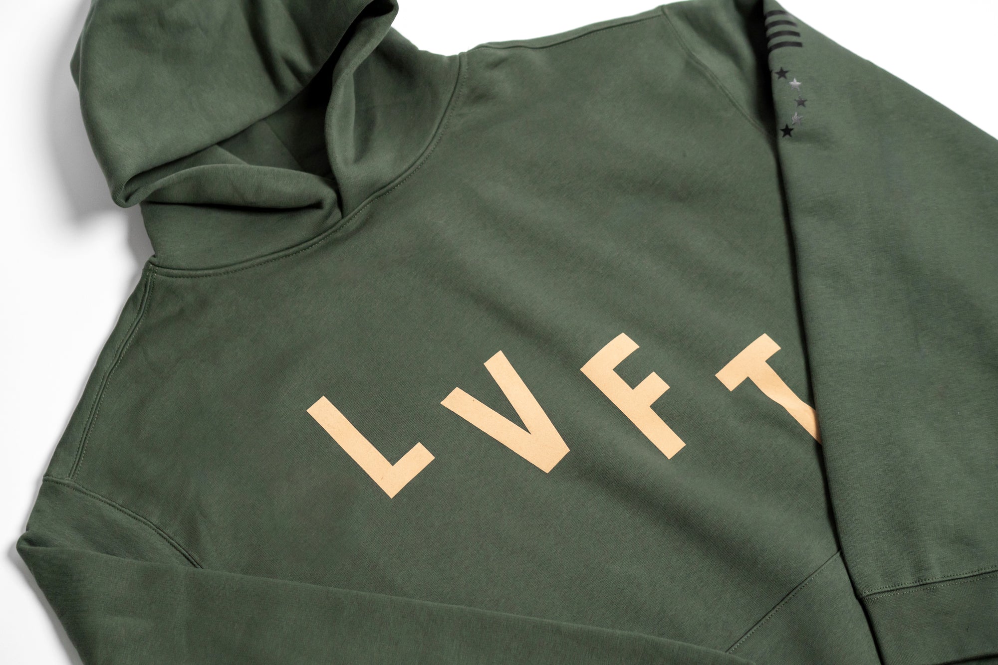 Crew Pullover Hoodie - Olive