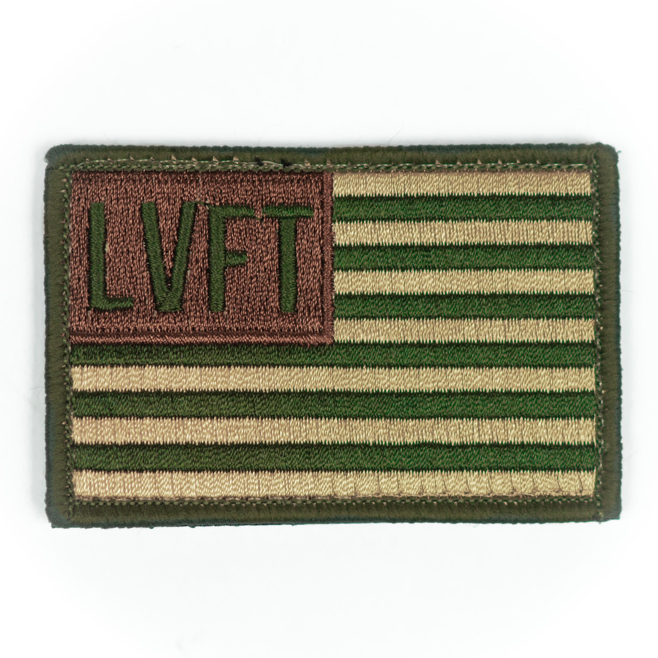 LVFT Flag Patch - Olive