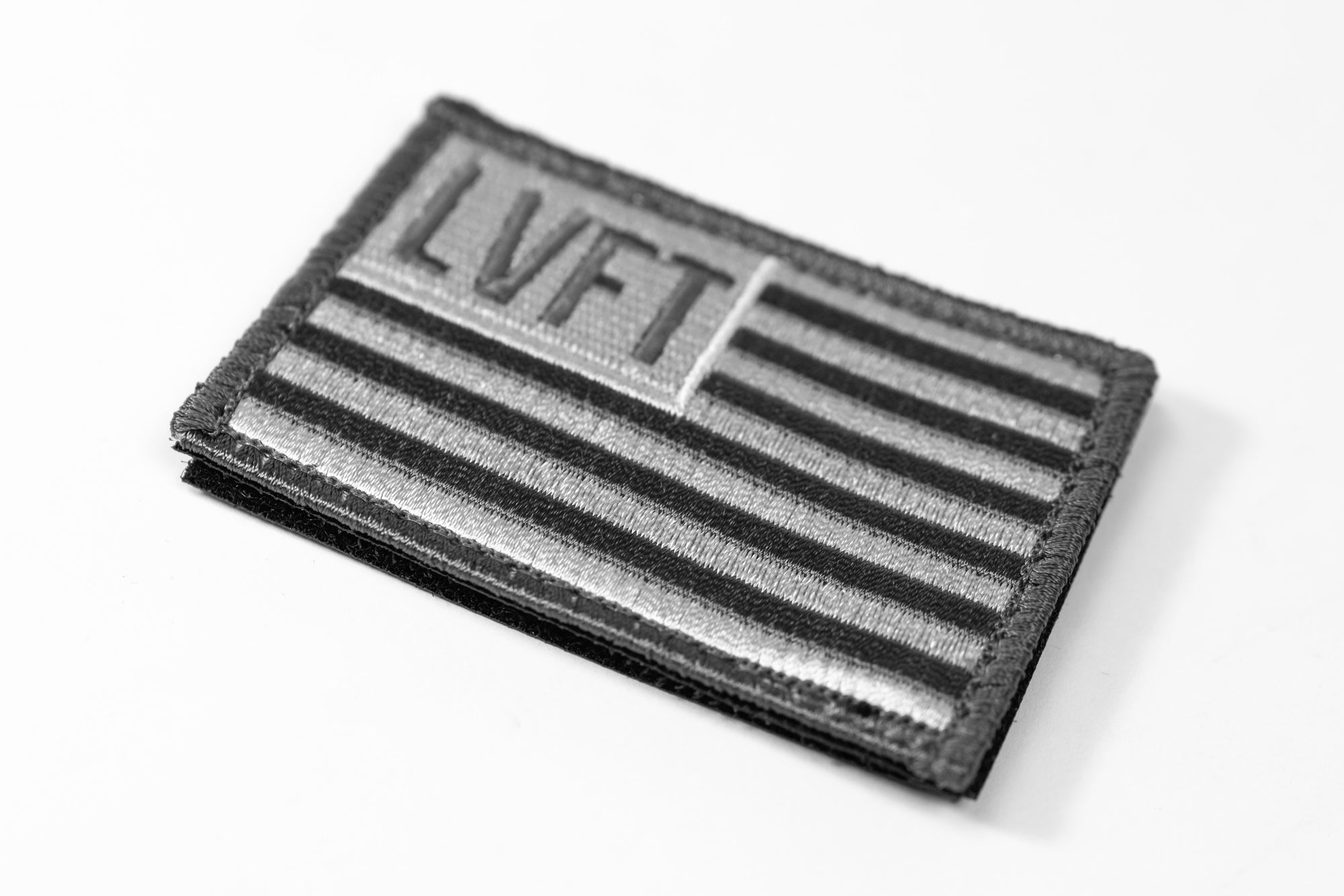 LVFT Flag Patch - Silver