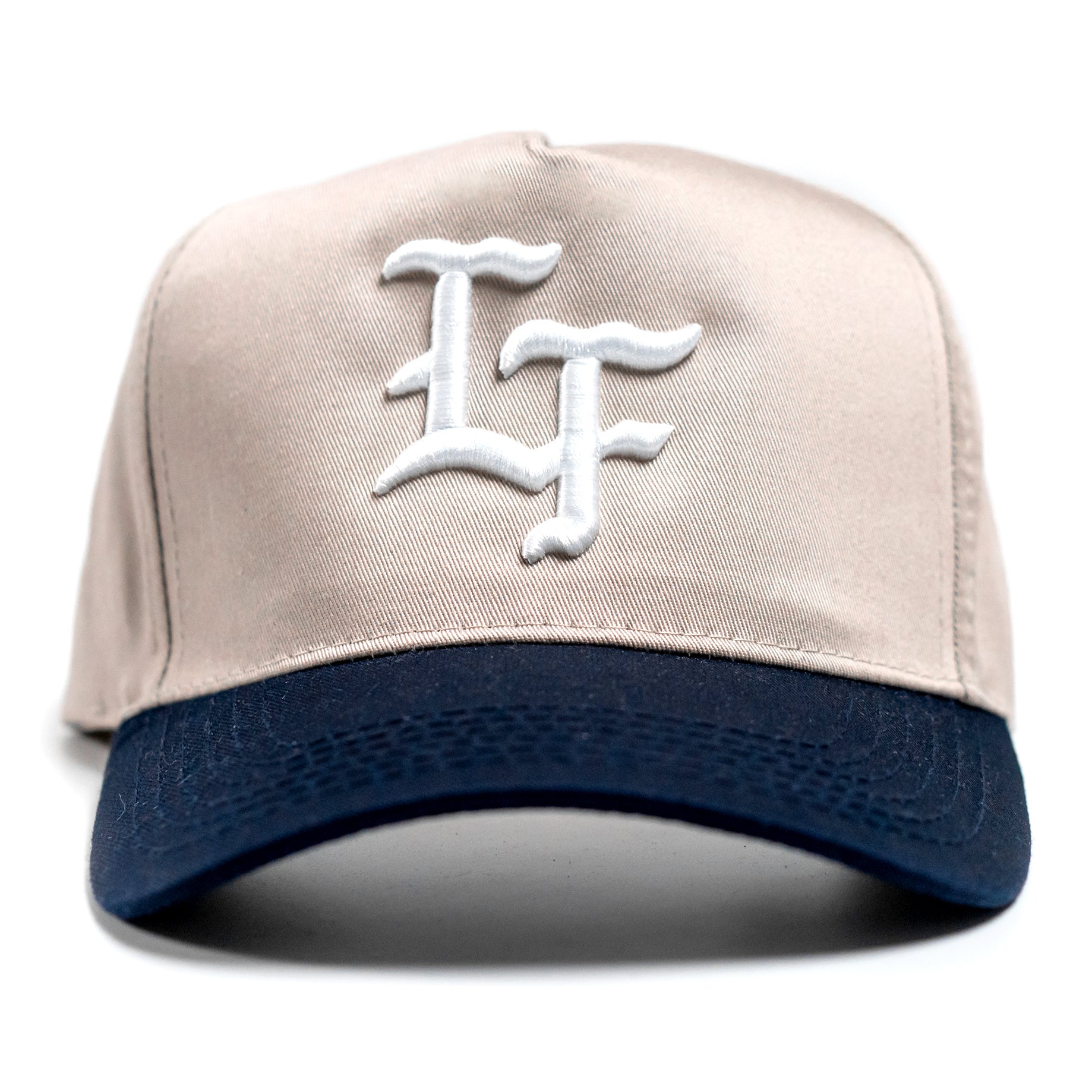 Flagship Classic Cap - Khaki / Navy / White