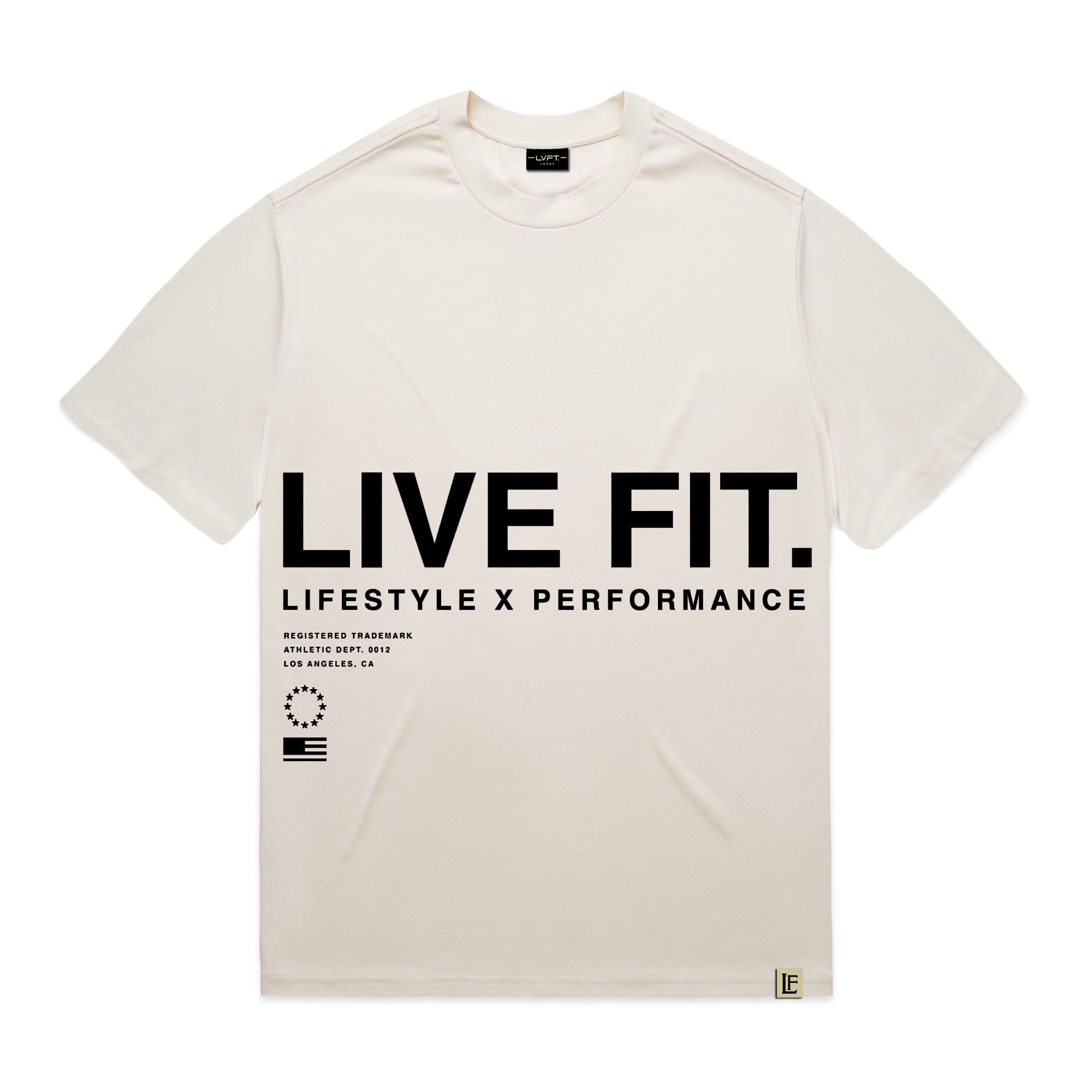 Urban Pump Tee - Ivory / Black