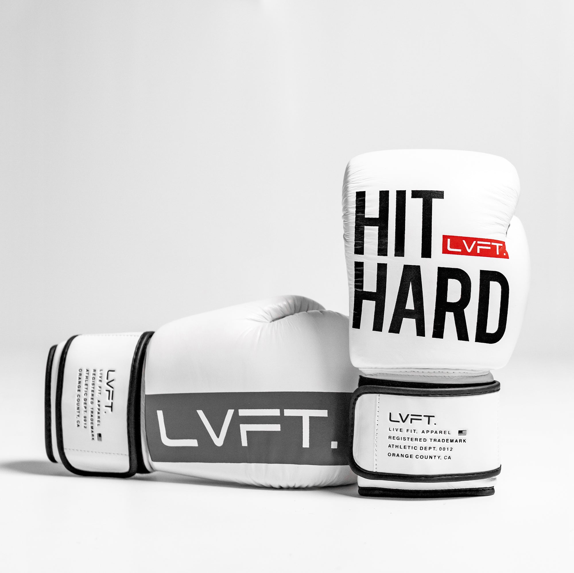 Hit Hard Boxing Gloves - White