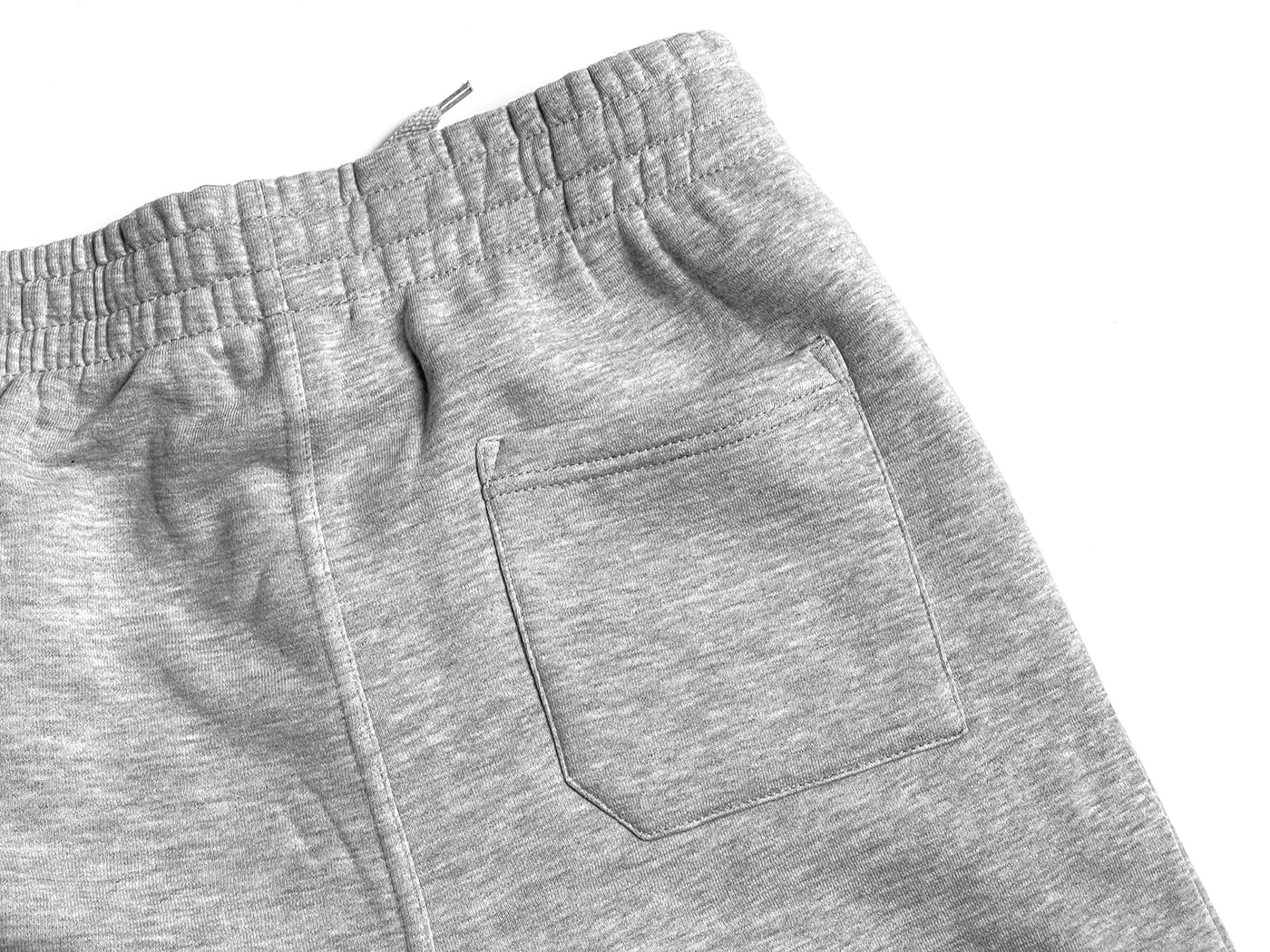 Trademark Fleece Shorts- Heather Grey