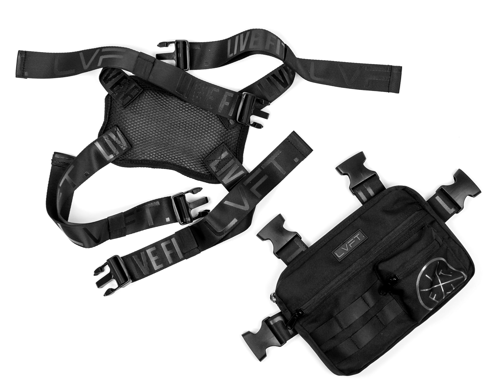 Chest Rig - Black / Black