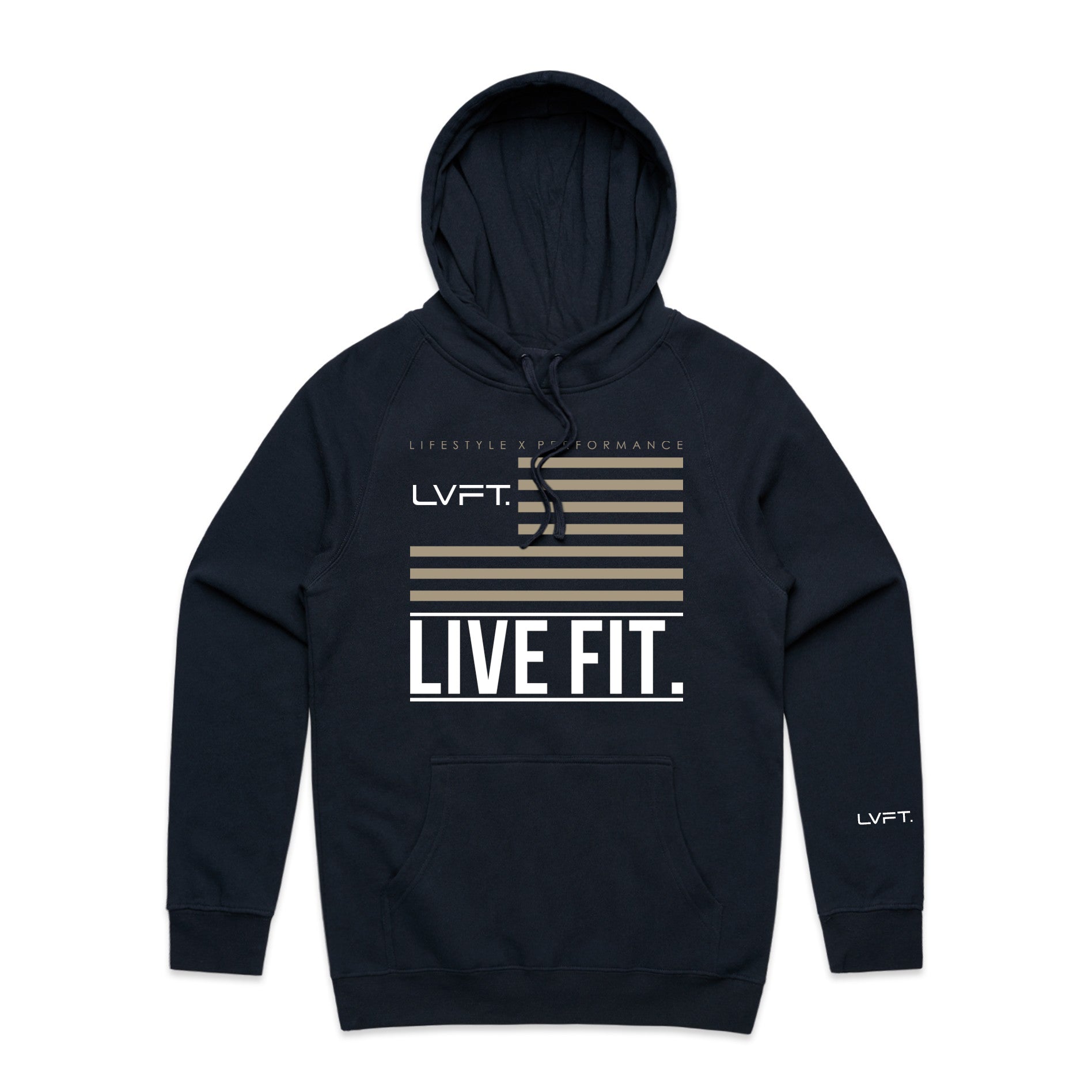 LVFT Flag Hoodie - Navy