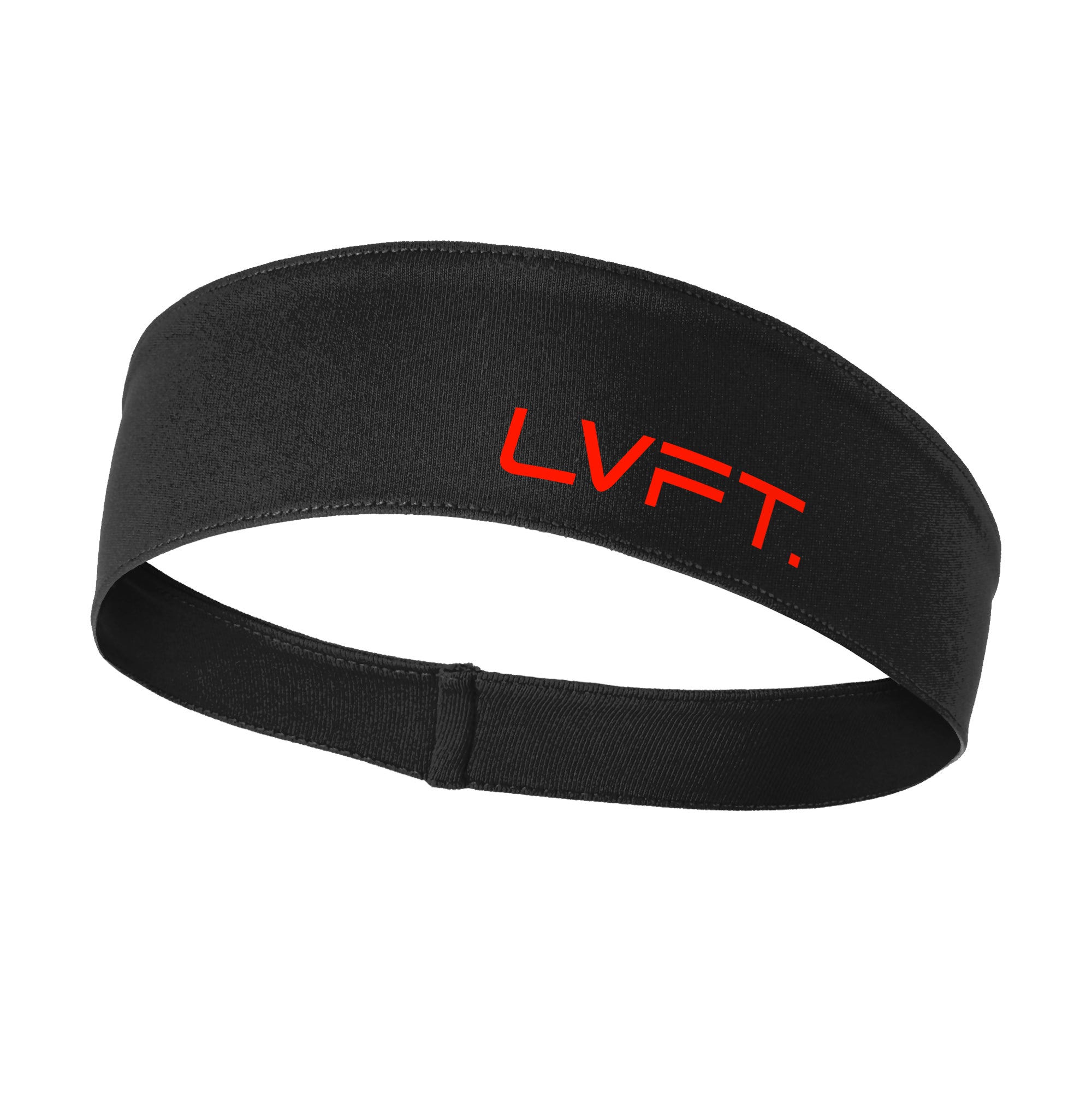 Contender Headband - Black Red