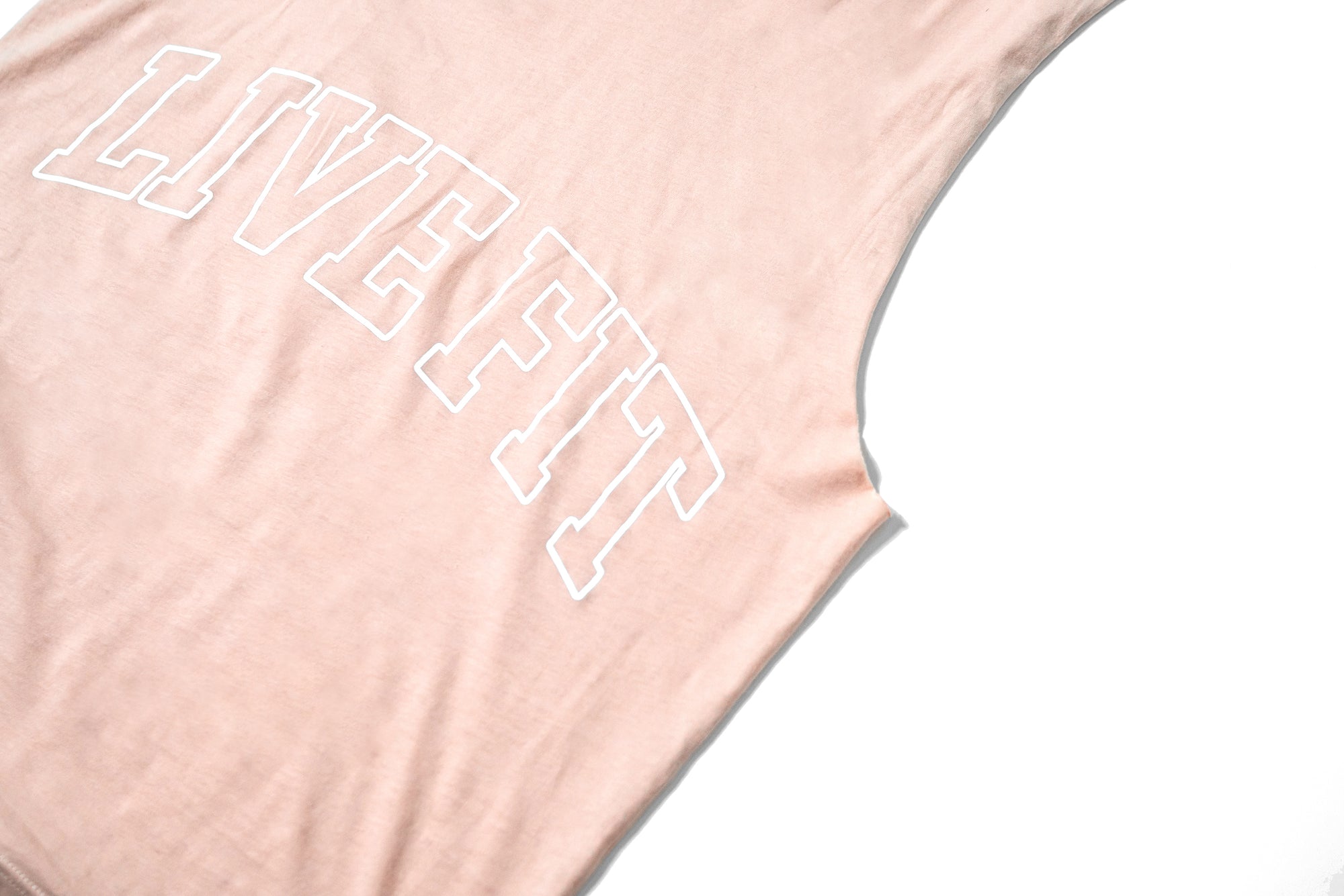 Letterman Muscle Tank - Dusty Rose