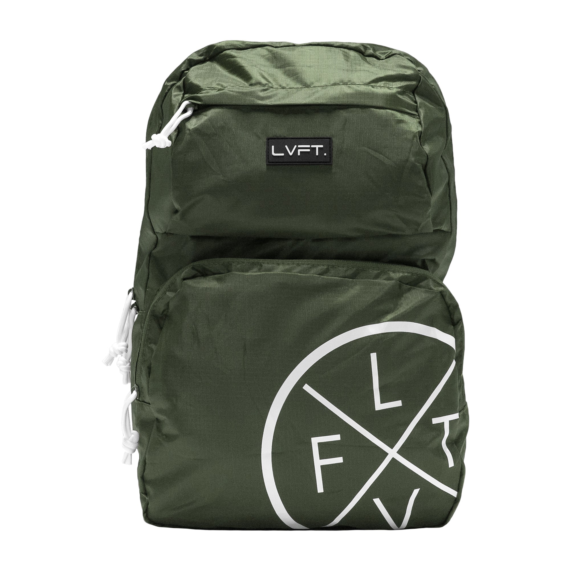 Live Fit Apparel LVFT. Packable Backpack - Olive - LVFT 