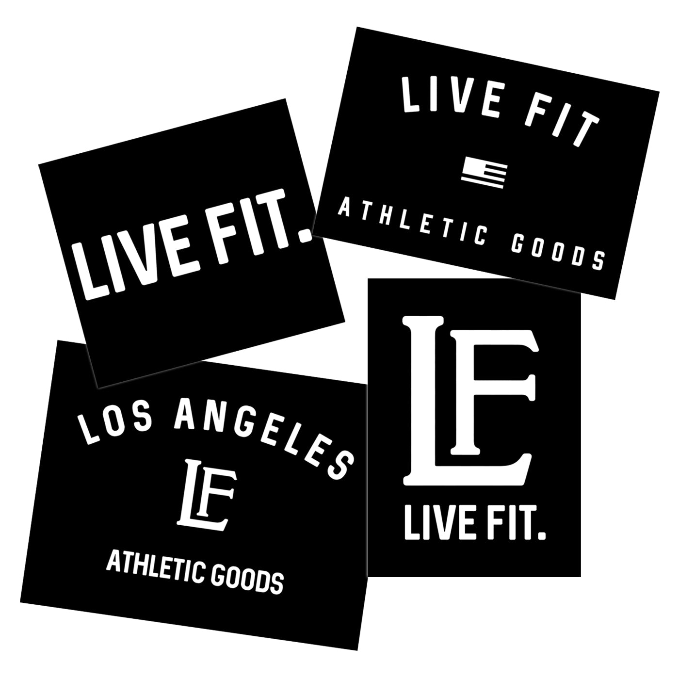 Live Fit Apparel LF Sticker Pack - LVFT 