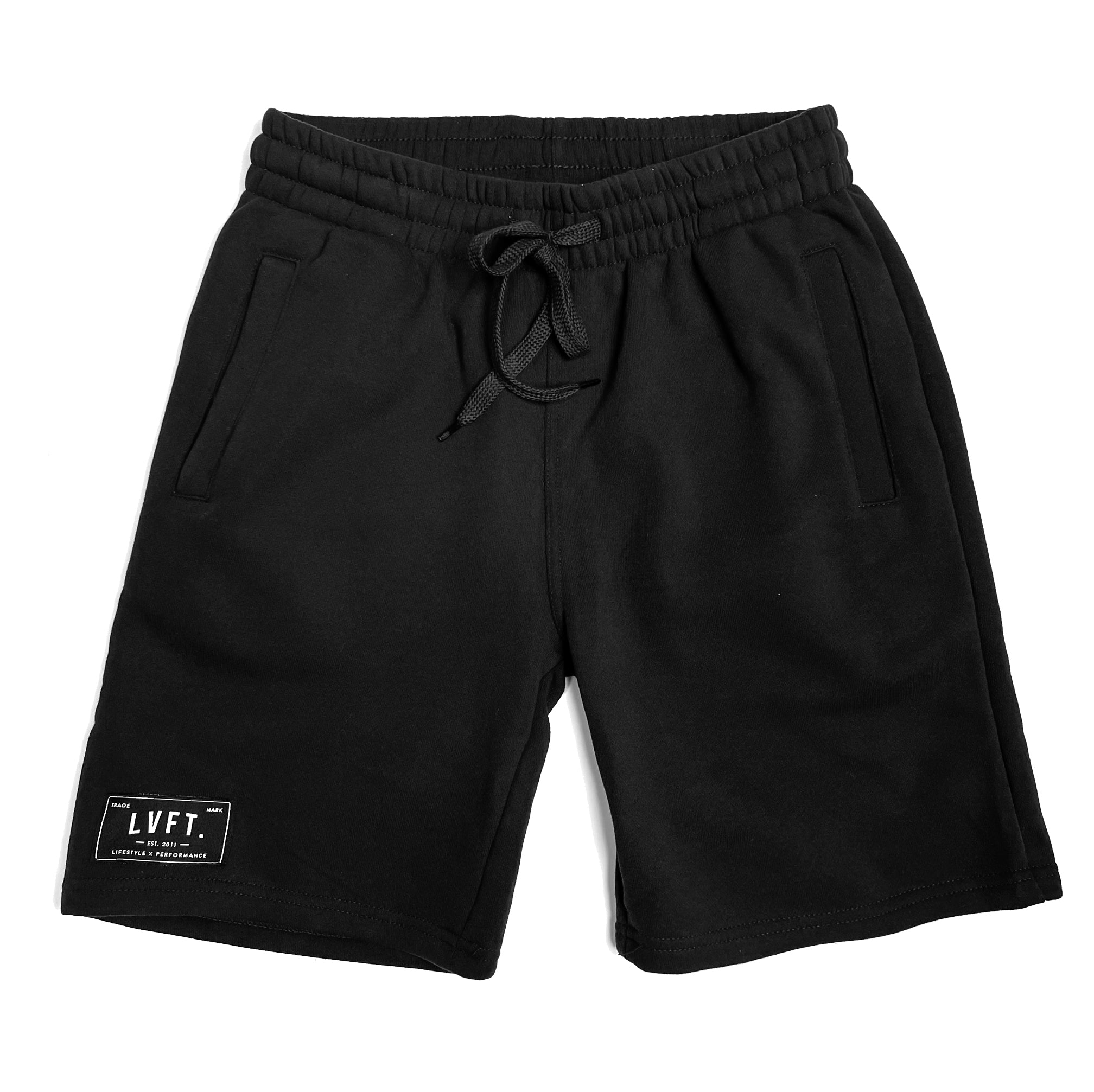 Trademark Fleece Shorts- Black