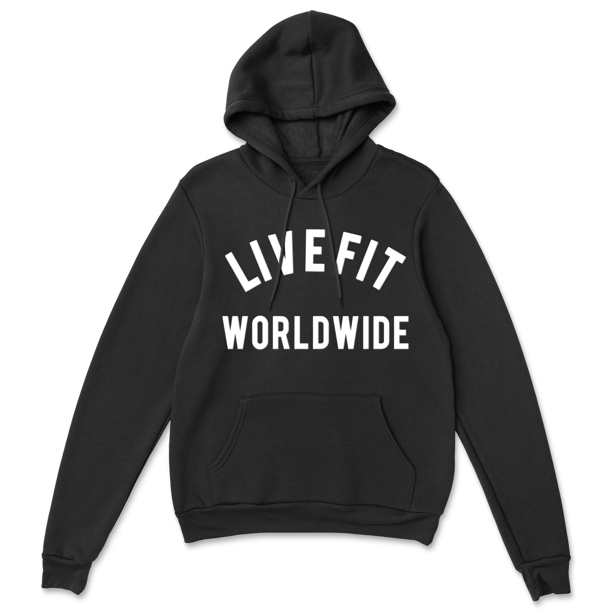 Worldwide Hoodie - Black / White