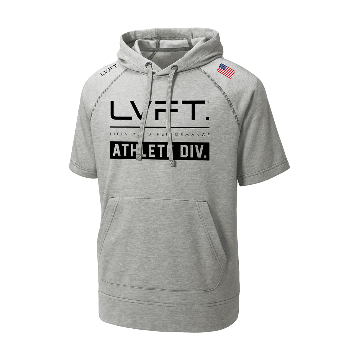 Live Fit Apparel Athlete Division Hoodie - Grey - LVFT