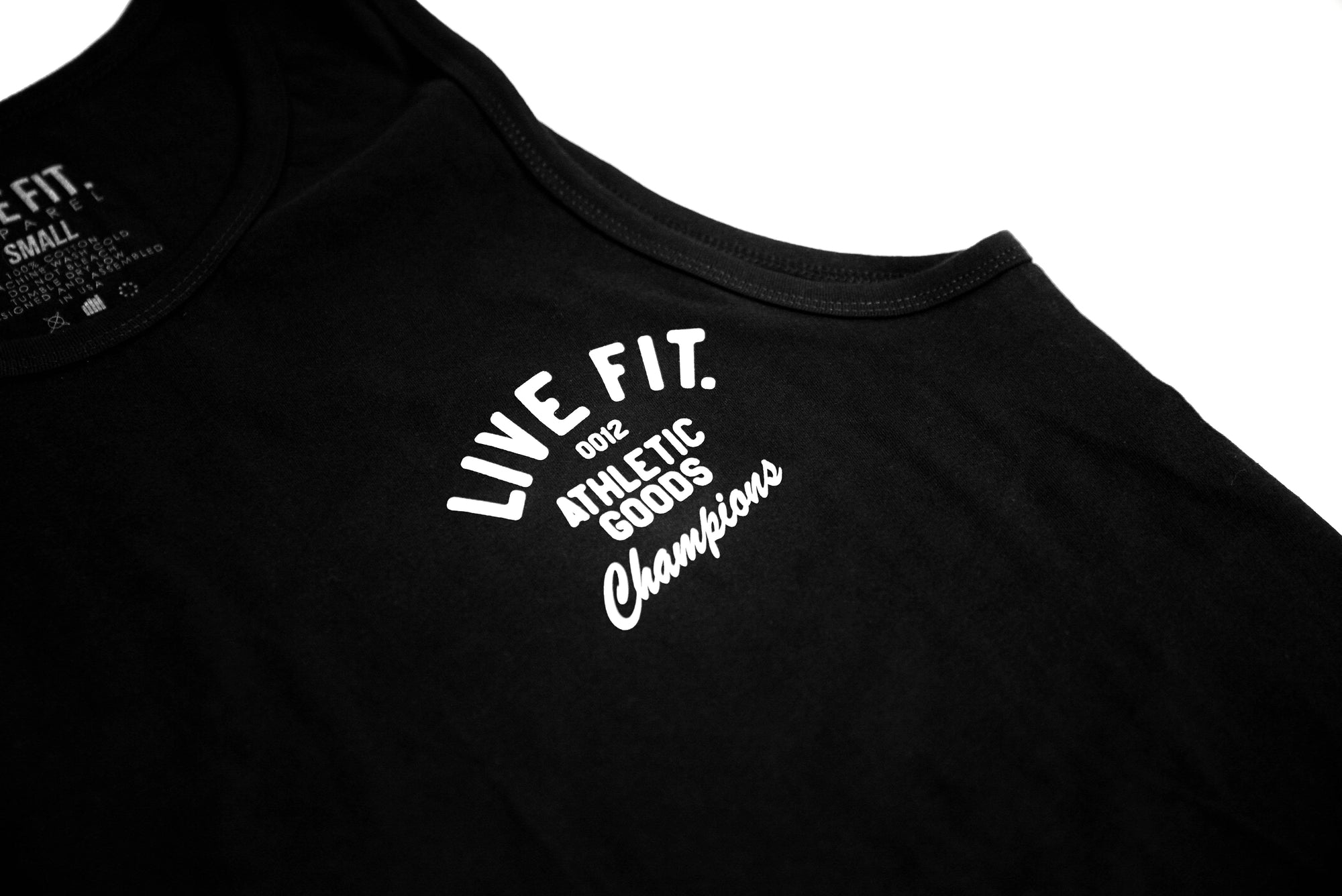 Athletic Goods Tank - Black