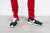 Live Fit Apparel LVFT. Slim Trackies - Red/White - LVFT 